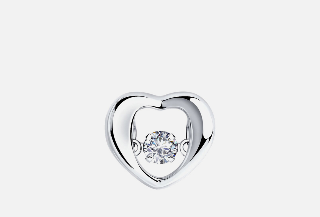 Изображение товара Подвеска золотая SOKOLOV с бриллиантом из белого золота