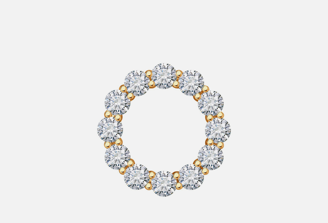 Изображение товара Подвеска золотая SOKOLOV Фианит