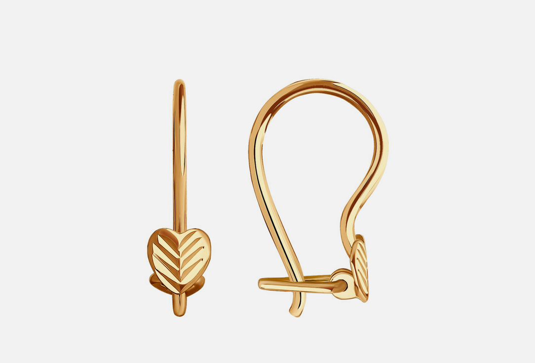 Изображение товара Серьги золотые SOKOLOV без вставки