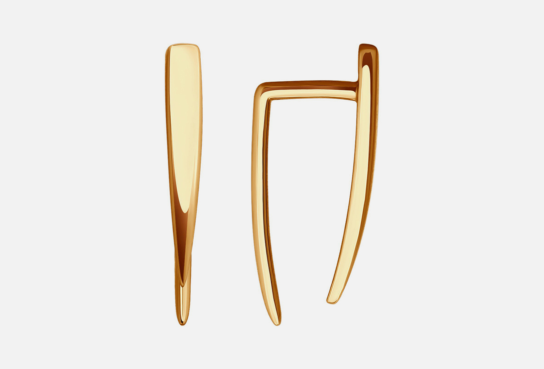 Изображение товара Золотые серьги SOKOLOV 585 без вставки для женщин элегантное украшение