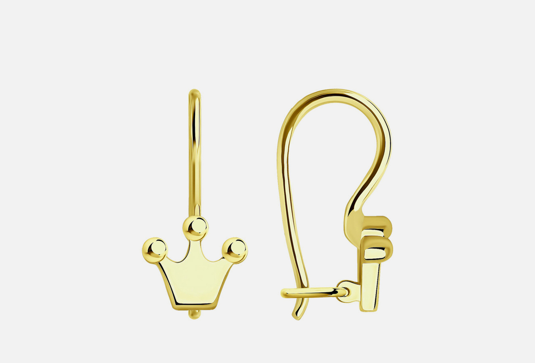 Изображение товара Серьги золотые SOKOLOV без вставки