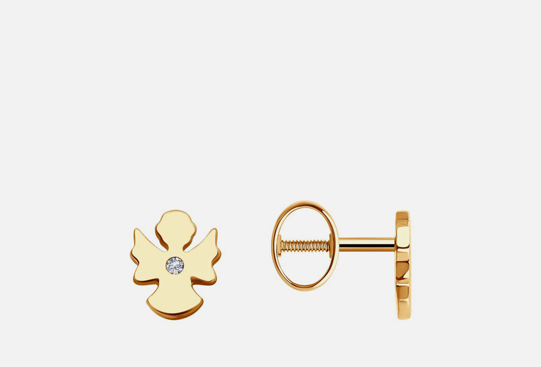 Изображение товара Серьги золотые SOKOLOV с фианитами 585 пробы