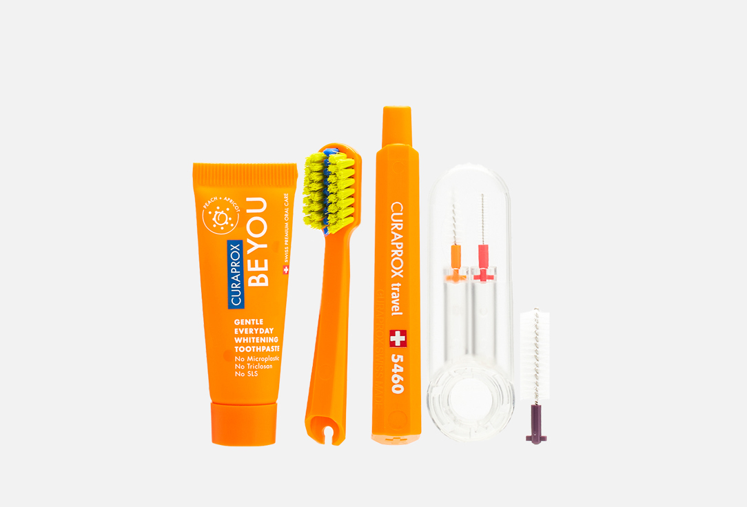 Изображение товара Дорожный набор CURAPROX Ortho, зелёный