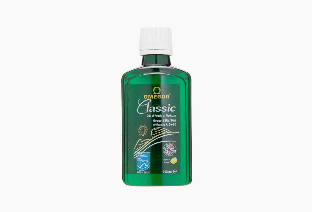 Classic Cod Liver Oil омега-3 250 мл