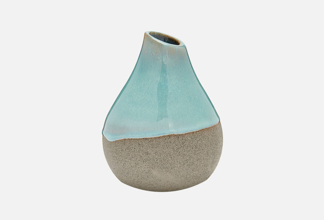 

Вазочка керамическая ARTIFACT CERAMICS, Бирюзовый, Vase, 15 см 15 мл