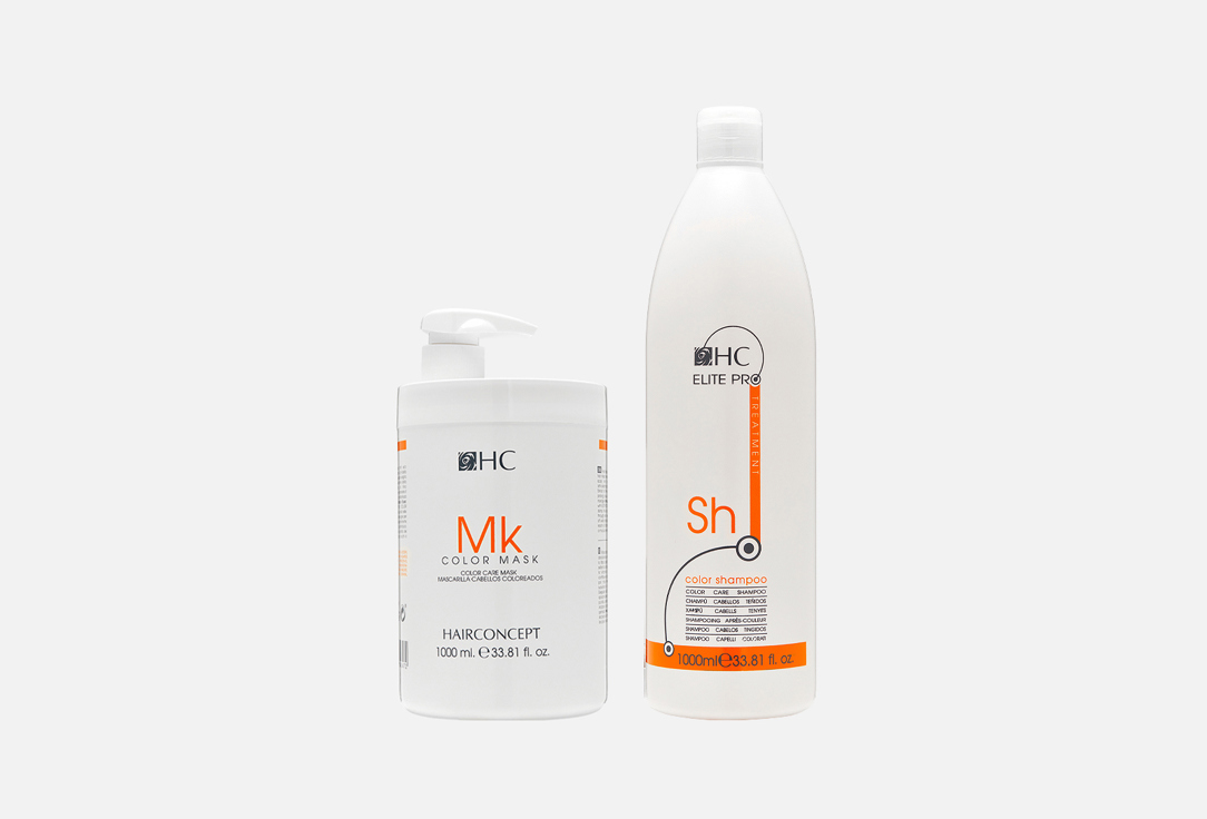 Изображение товара Набор для Окрашенных волос шампунь+маска Hair Concept ELITE PRO