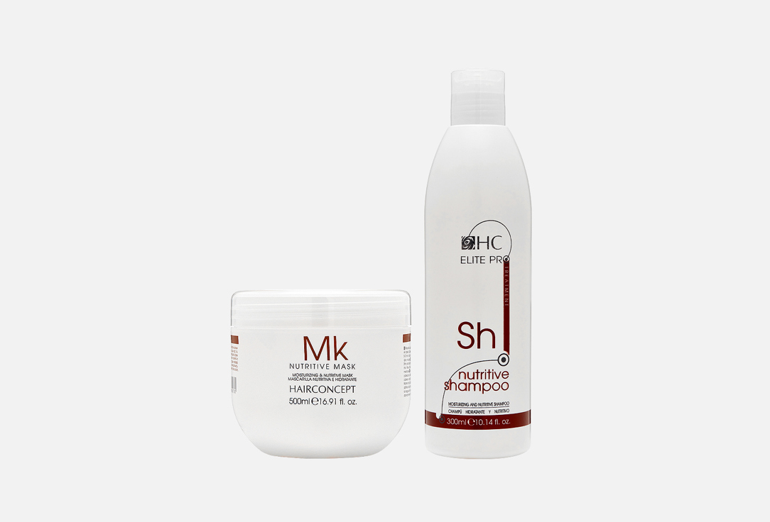 Изображение товара Набор для питания волос шампунь+маска Hair Concept ELITE PRO