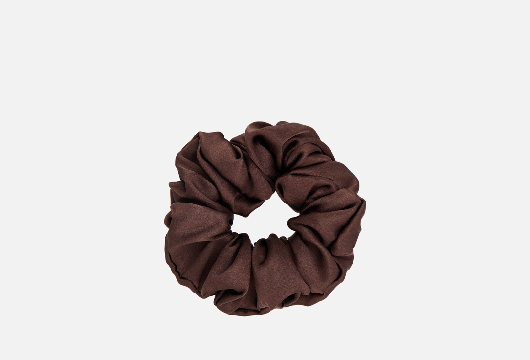 Изображение товара Шелковая резинка для волос k∙k Шоколад