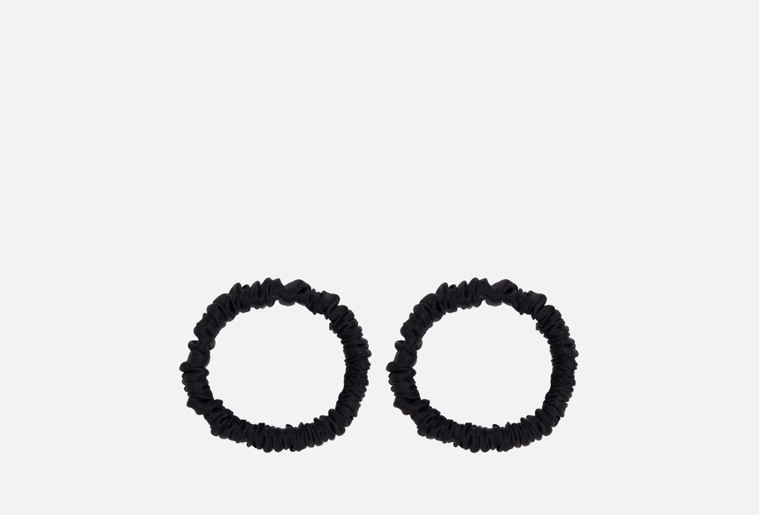 Изображение товара Шелковые резинки для волос k∙k Черный