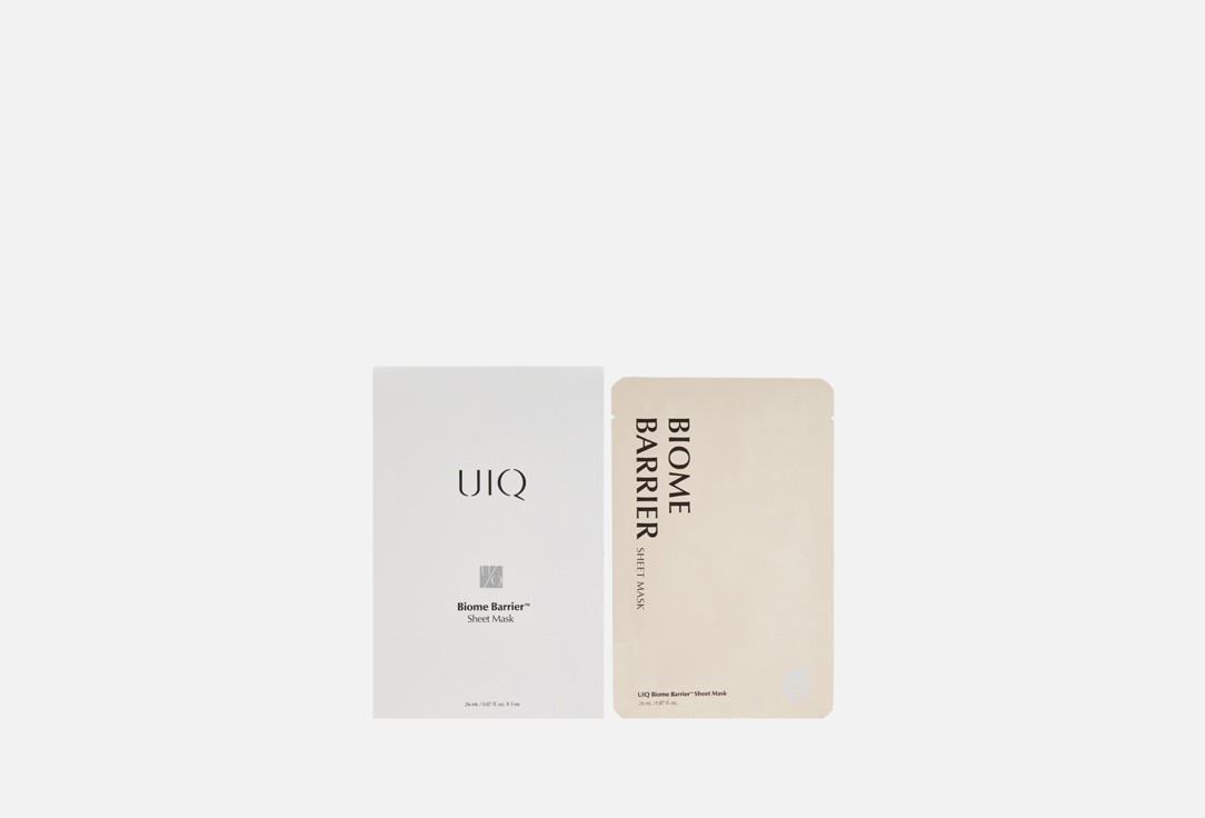 

Увлажняющая маска для лица UIQ, С постбиотиками 5 шт