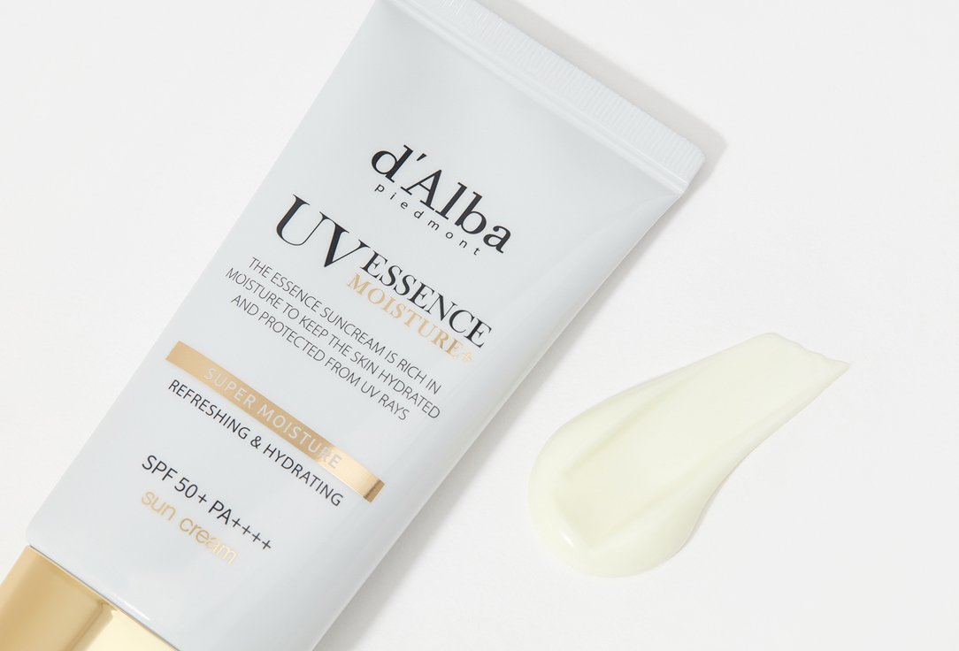 d'Alba Интенсивно увлажняющий солнцезащитный крем SPF50+ PA++++ Super Moisture Essence Sun Cream