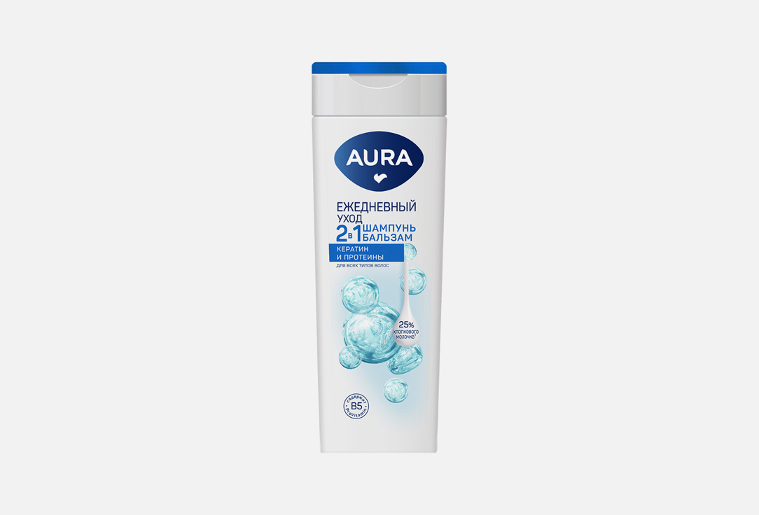 Изображение товара Шампунь-бальзам для волос 2в1 Aura Ежедневный уход