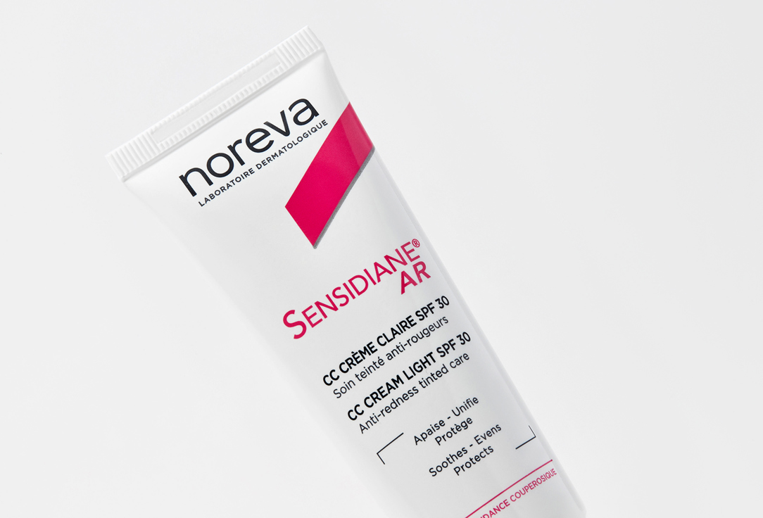 CC-крем для лица SPF 30 Noreva Sensidiane AR CC creme claire 