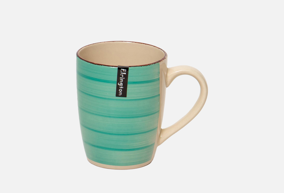 Изображение товара Кружка Elrington Аэрограф изумруд 360 мл керамическая посуда для микроволновки и посудомойки