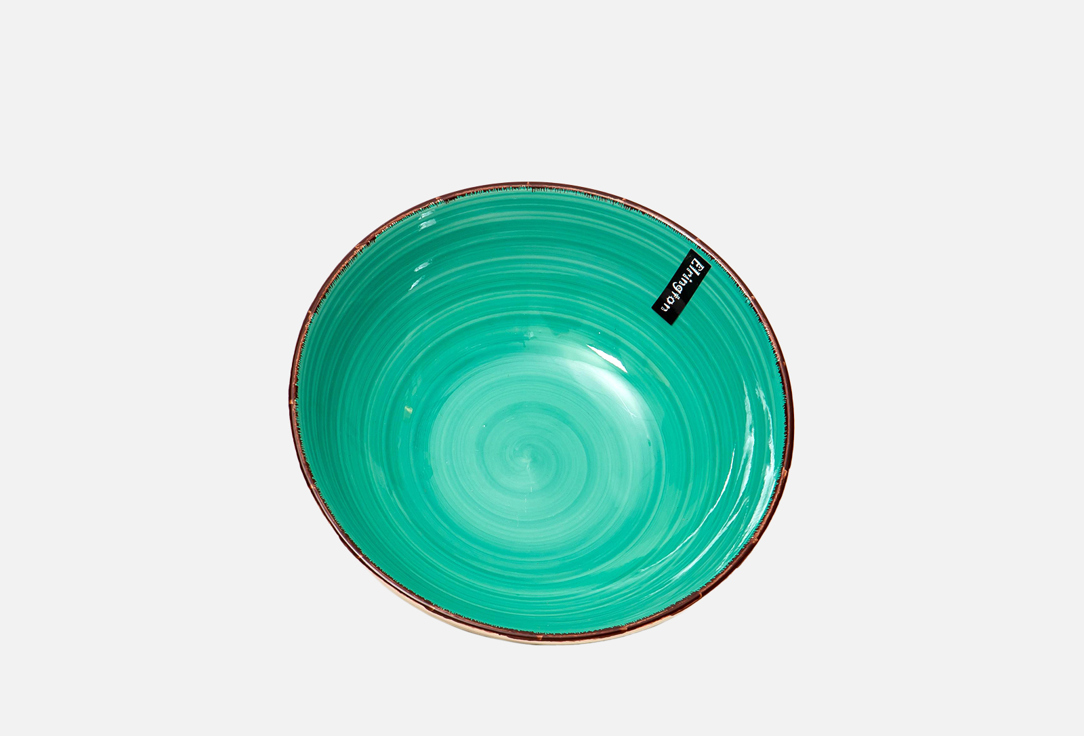 Изображение товара Тарелка Elrington Аэрограф Изумруд, глубокая, 180мм