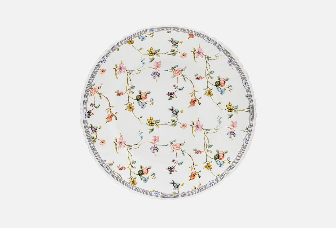 

тарелка мелкая OLAFF, Принт, Зирана, мелкая, 22 см 1 шт