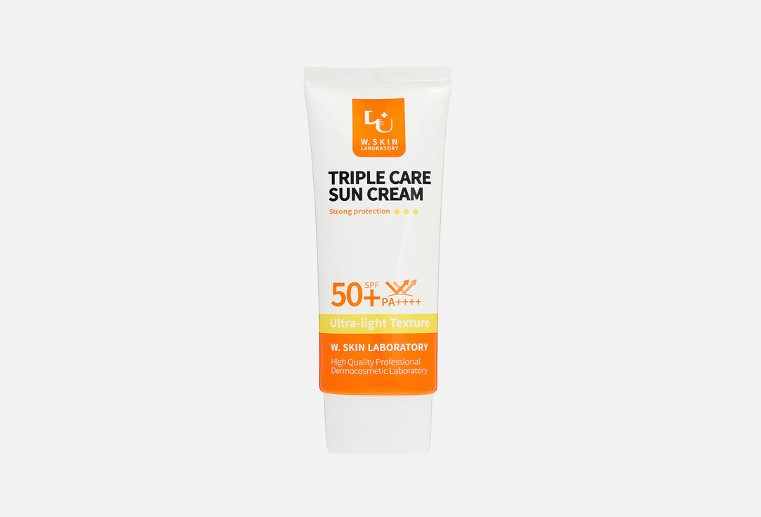 Изображение товара Солнцезащитный крем SPF50 для лица W.SKIN TRIPLE CARE водостойкий увлажняющий