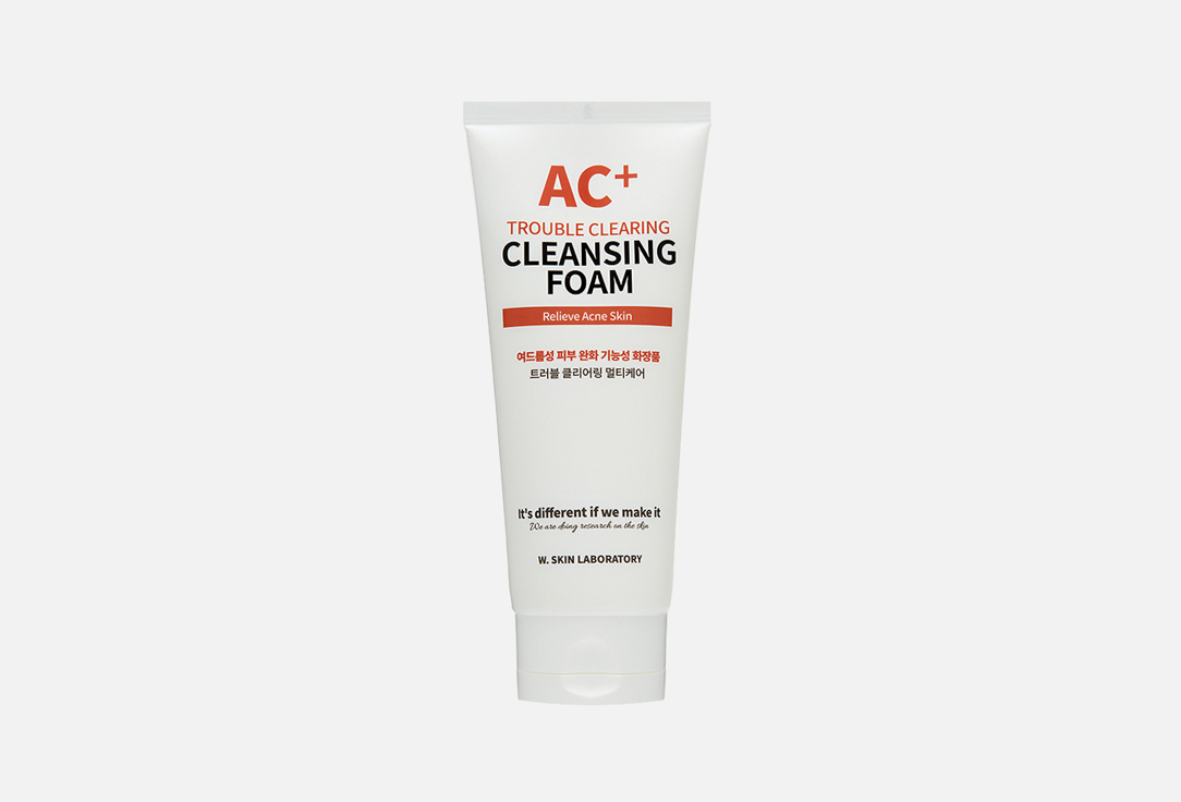 Изображение товара Пенка для чувствительной кожи лица W.SKIN AC+ TROUBLE CLEARING