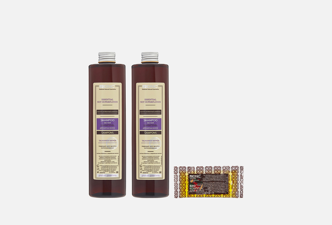 

набор шампуней для волос DNC, Бессульфатный 3 шт