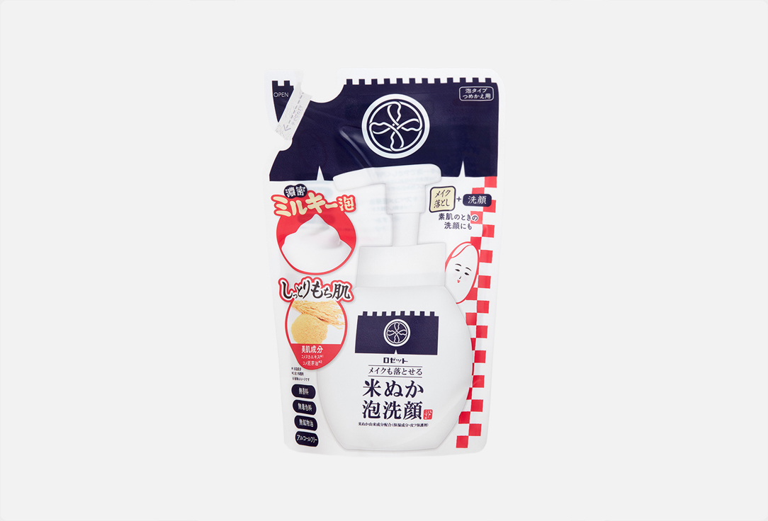 Изображение товара Мусс для лица ROSETTE Meu для ежедневного очищения, увлажнения и выравнивания кожи 130 мл