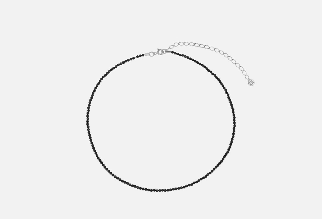 Изображение товара Колье-чокер серебряный the Si натуральная шпинель