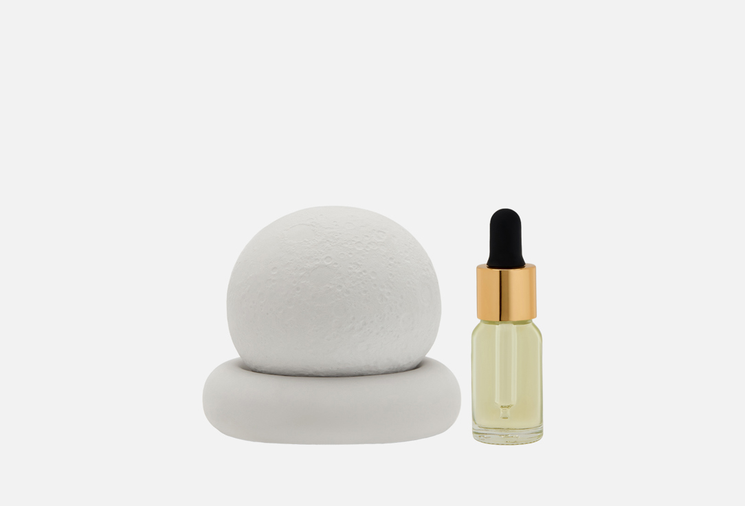 

Аромакамень луна ЛЬНЯНКА HOME, Прозрачный, Ветивер и нероли 1 шт