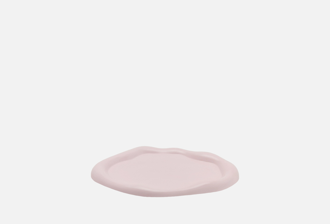 Изображение товара Декоративная подставка Льнянка Home Нежно-розовая