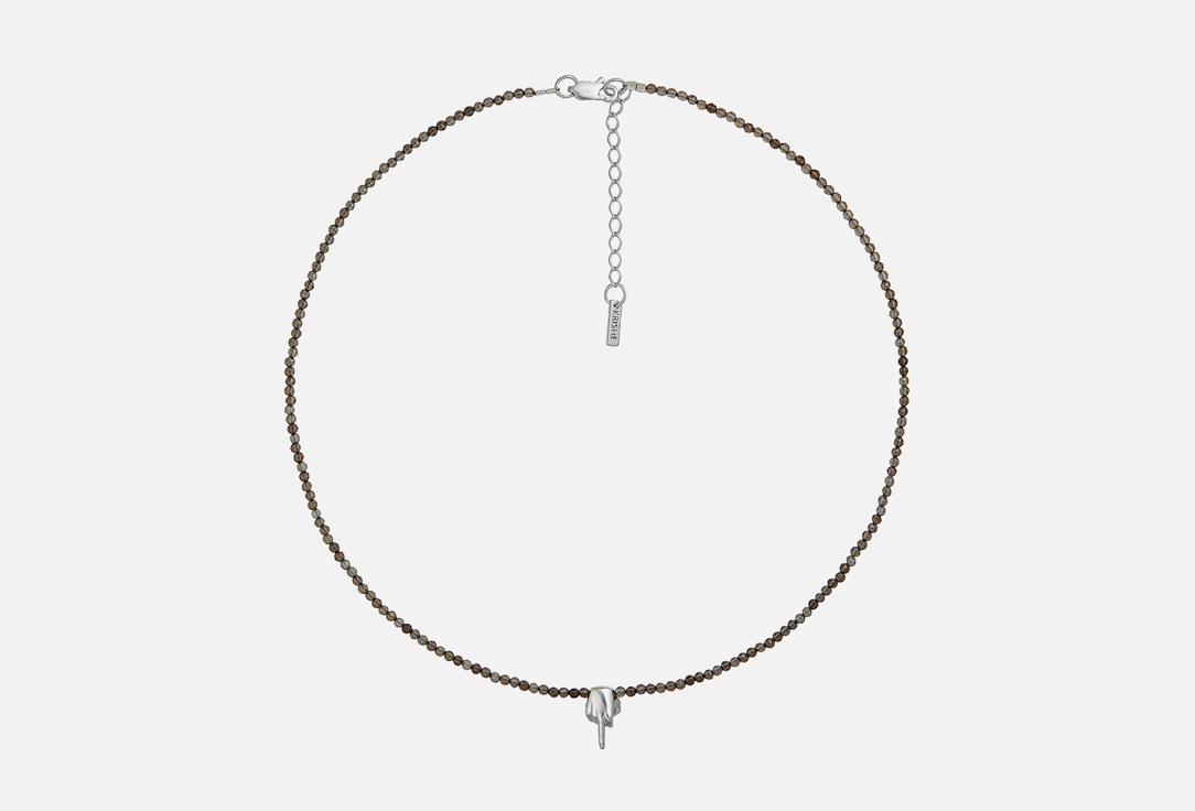 Изображение товара Колье-чокер серебряный KRISHE чокер haze