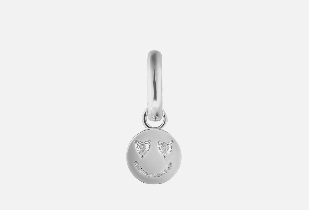 Моносерьга серебряная KRISHE Joy 1 шт