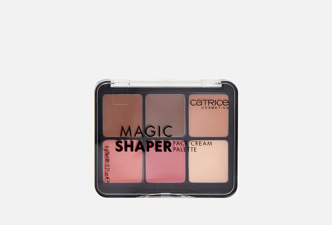 

Палетка для лица CATRICE, Бежевый, Magic Shaper Face Cream Palette 6 г