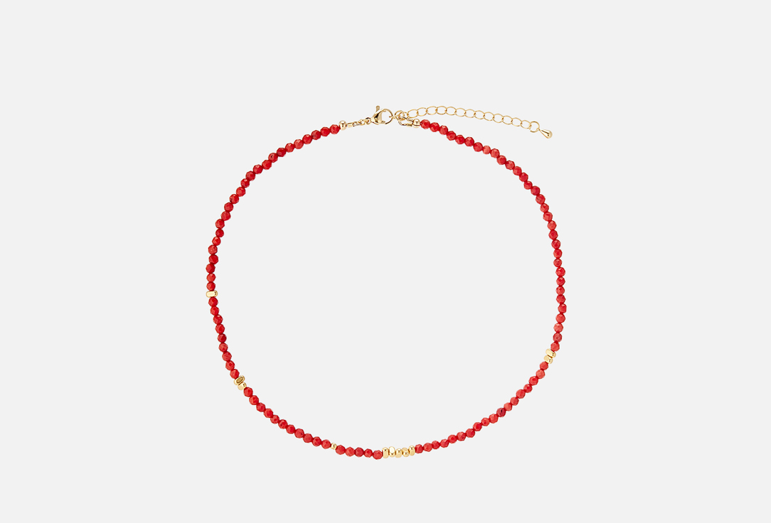 Изображение товара Чокер Jewel4u из красного коралла и гематита