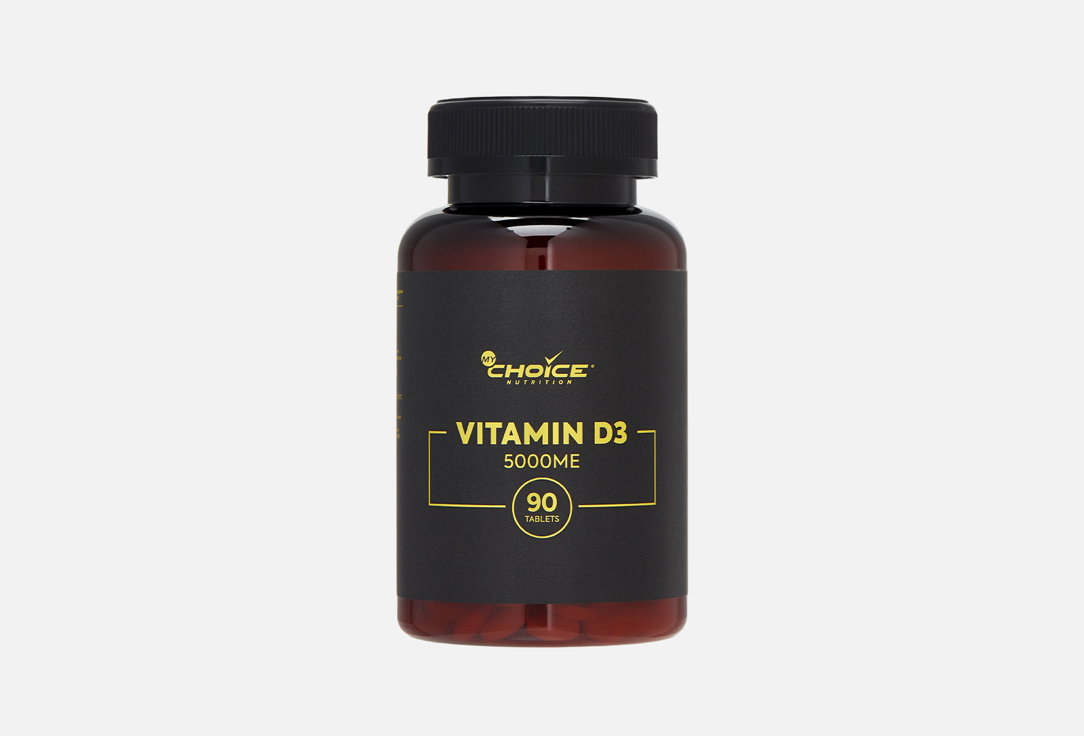 Изображение товара Витамин D3 MyChoice Nutrition 5000 МЕ таблетки для укрепления иммунитета и костей