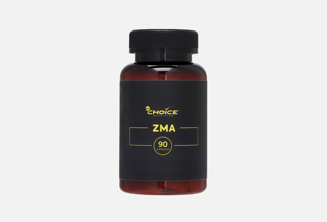 

Биологически активная добавка MYCHOICE NUTRITION, ZMA магний 600 мг, цинк 25 мг в капсулах 90 шт