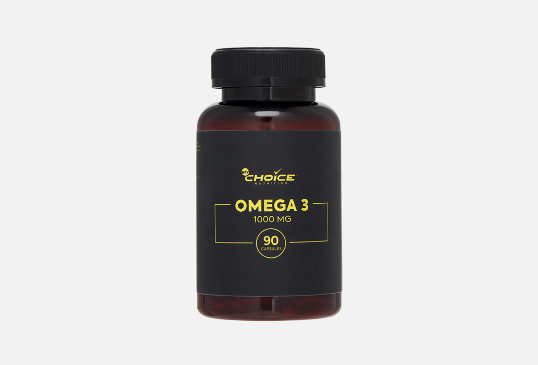

омега-3 MYCHOICE NUTRITION, OMEGA 3 fatty acid в капсулах 90 шт