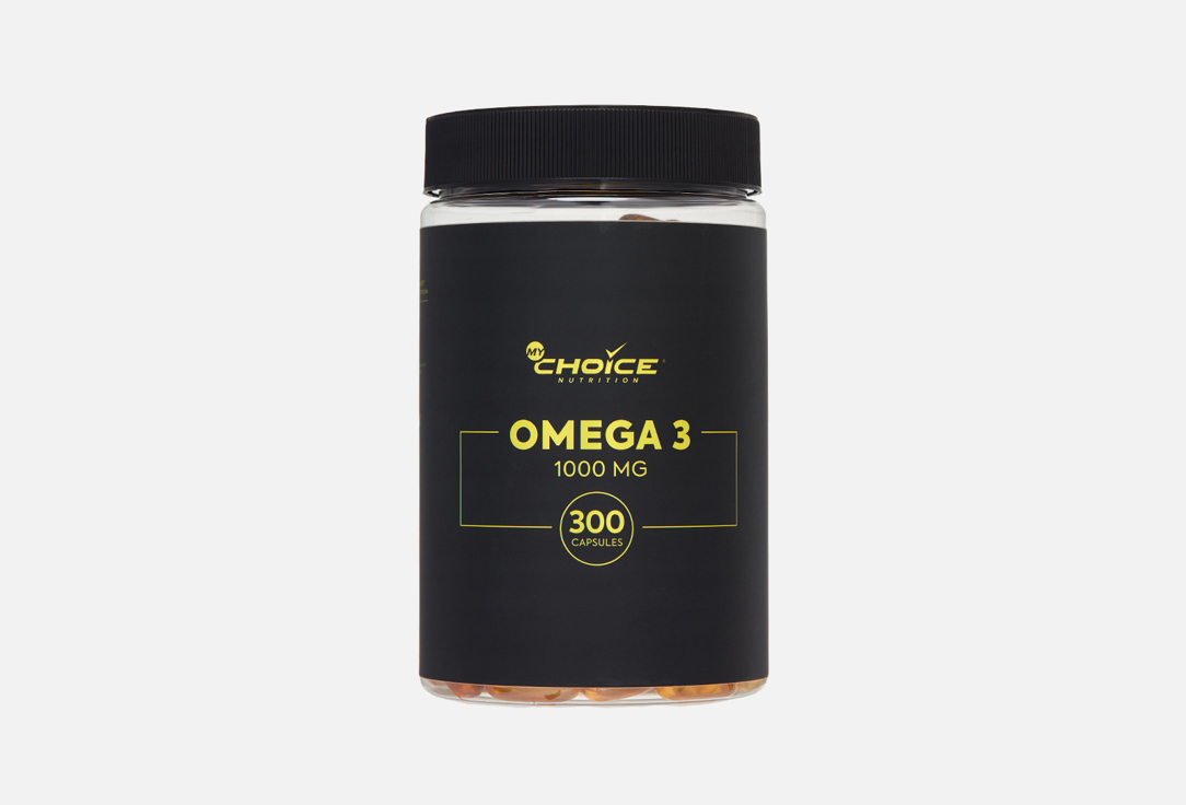 Изображение товара омега-3 MyChoice Nutrition OMEGA 3 fatty acid в капсулах