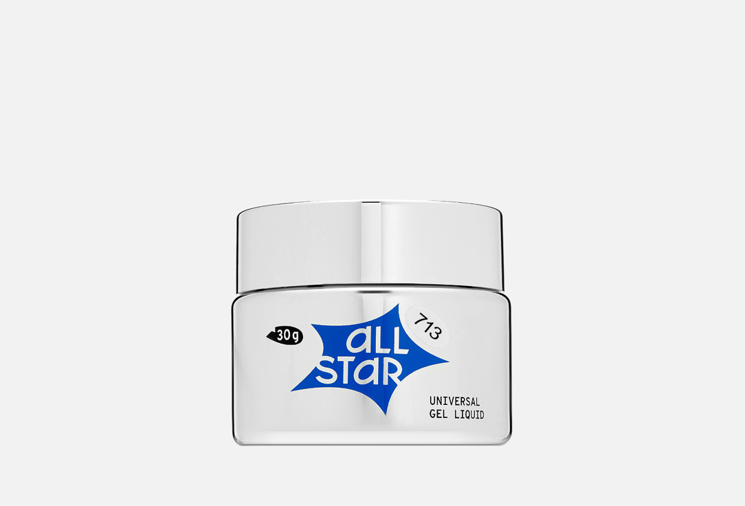 Изображение товара Гель скульптурный низкой вязкости для ногтей ALL STAR Universal Gel Liquid 30 г