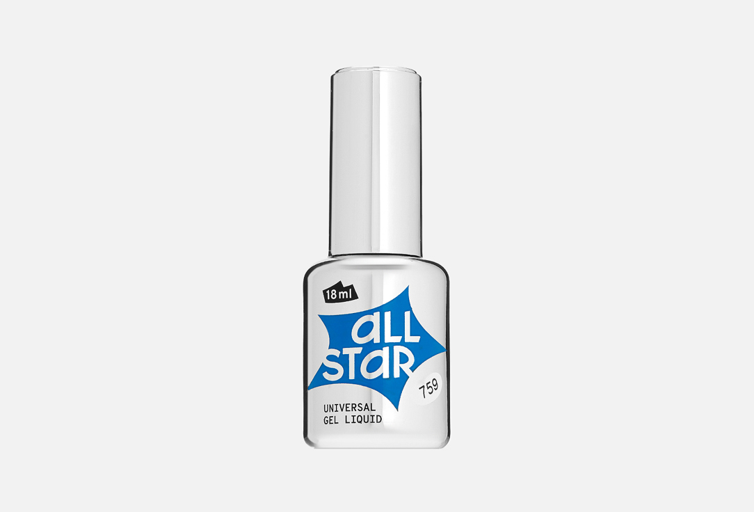 Изображение товара Гель скульптурный низкой вязкости для ногтей ALL STAR Universal Gel Liquid 18 мл