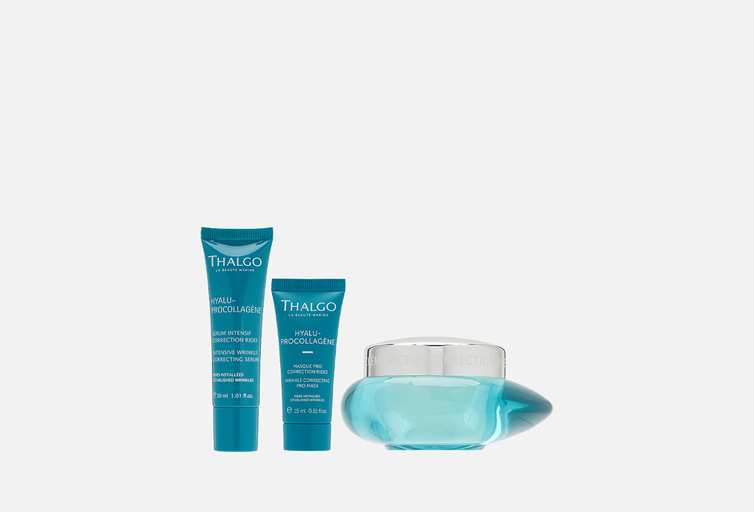 

Набор по уходу за кожей лица THALGO, Hyalu-procollagene 3 шт