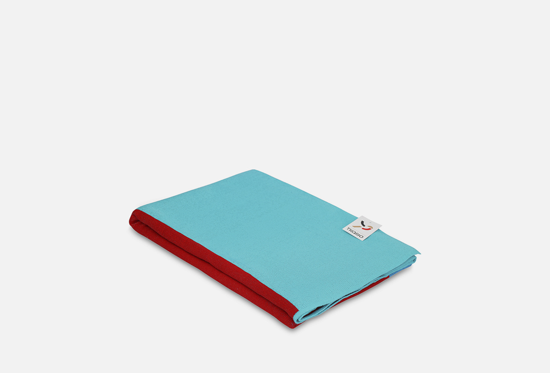 

Плед TKANO, Бирюзовый, Cultural Heritage, нанайский орнамент, 130х180 1 шт