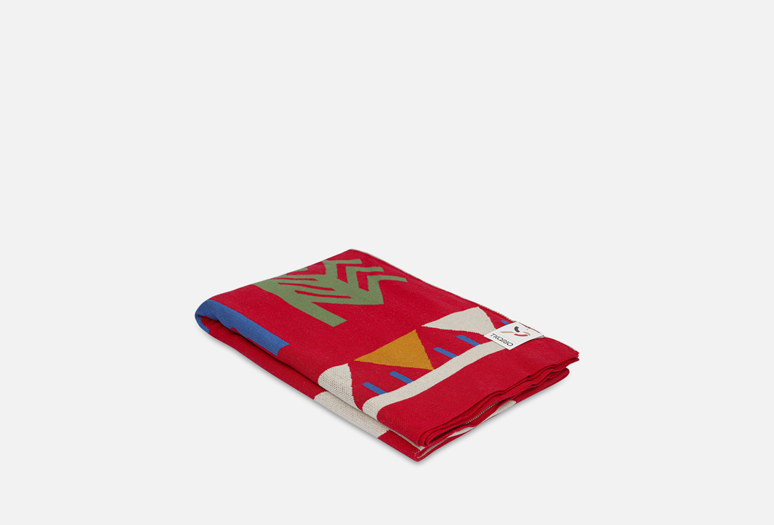 Изображение товара Плед Tkano Cultural Heritage, чувашский орнамент, 130х180