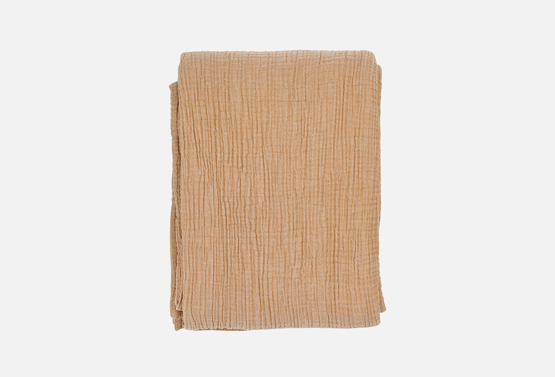 

Покрывало двухстороннее TKANO, Оранжевый, Essential, охра, 180x250 1 шт