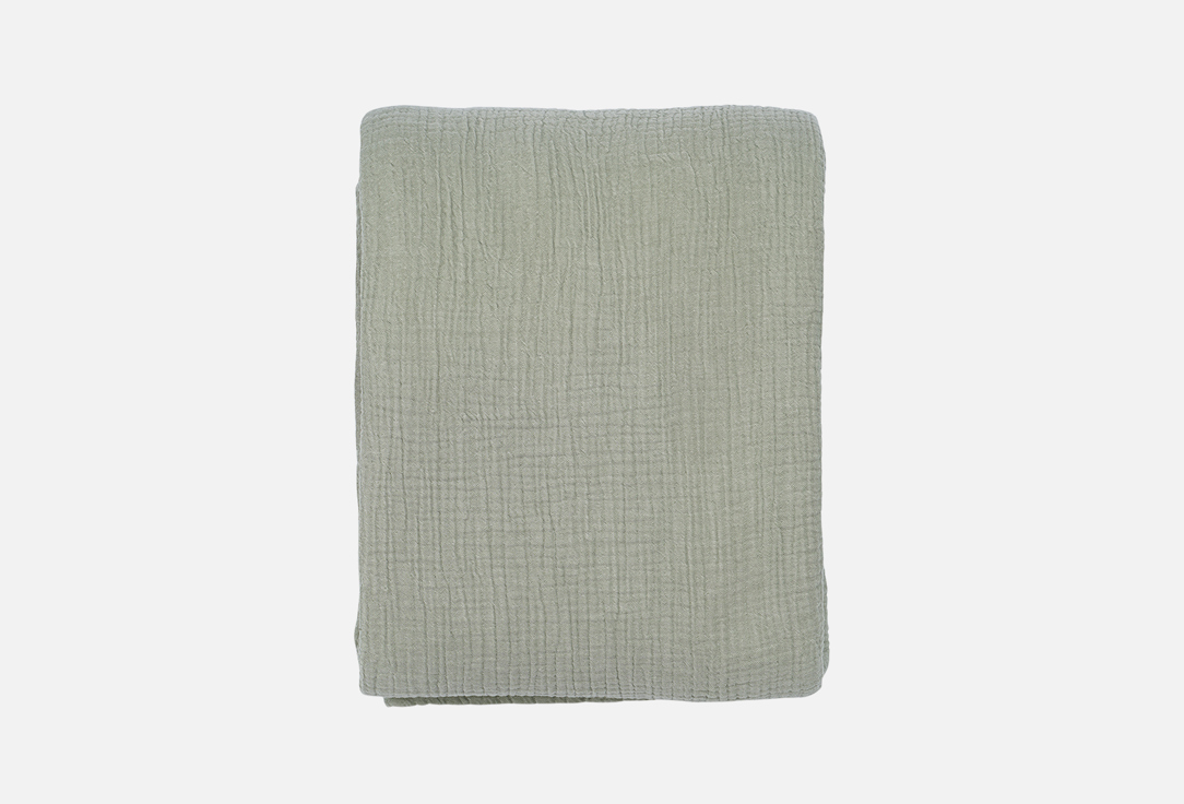 

Покрывало двухстороннее TKANO, Зеленый, Essential, травянисто-зеленый, 230x250 1 шт