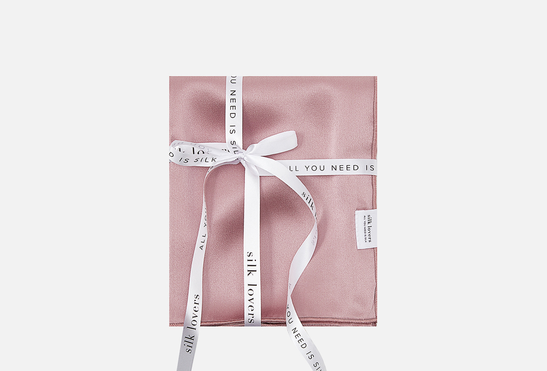 Изображение товара Шелковое полотенце для лица silk lovers purple, 32х50