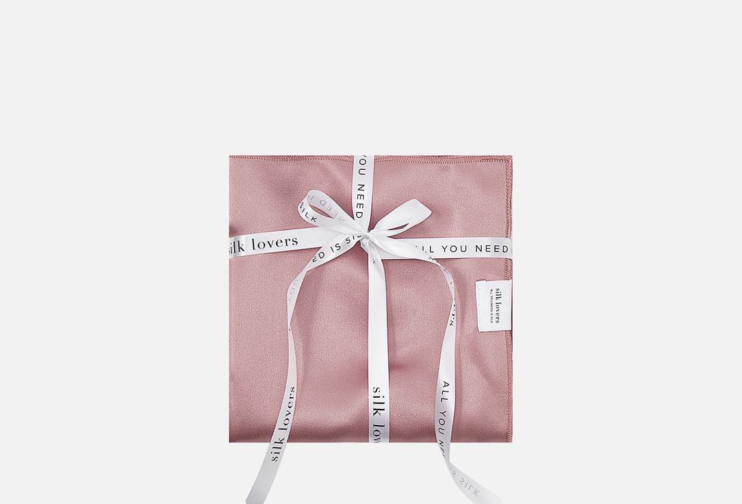 Изображение товара Шелковое полотенце для волос silk lovers purple 50х110, натуральный шелк