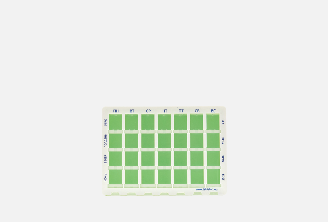 Изображение товара Контейнер для таблеток TABLETON на 7 дней по 4 приема