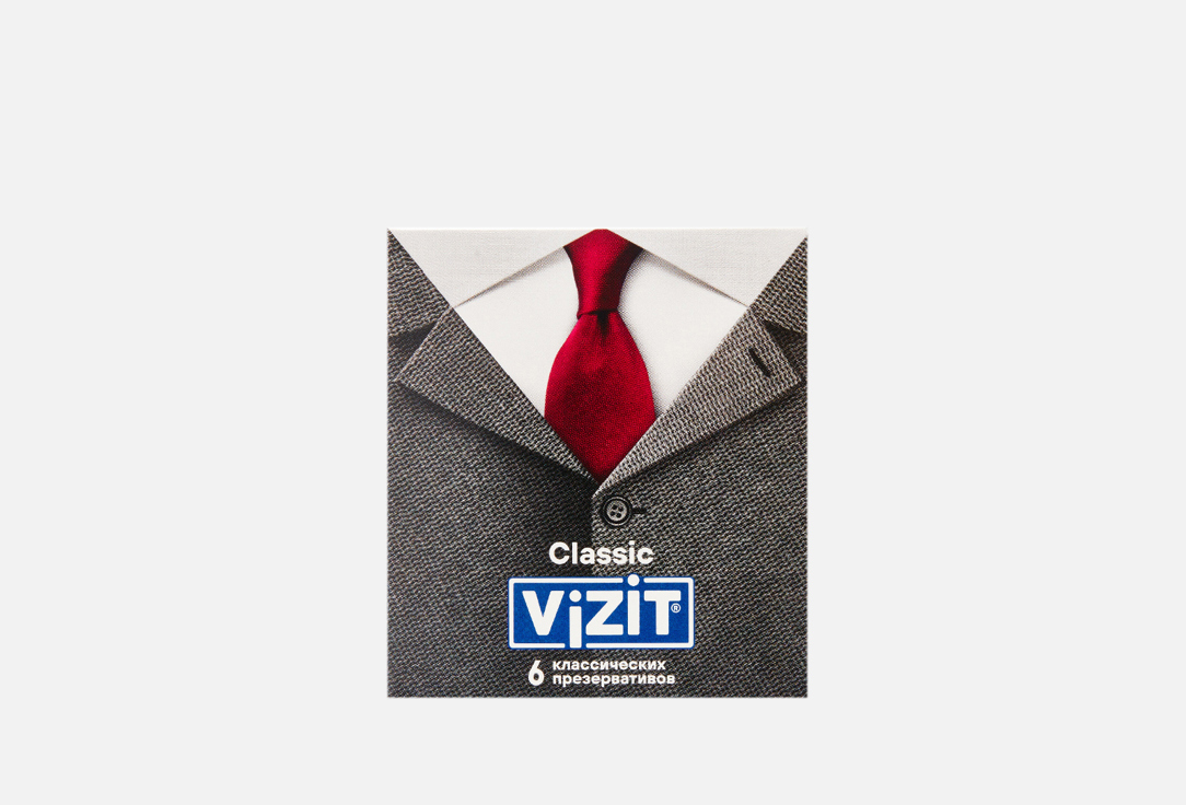 Изображение товара Презервативы VIZIT Classic из натурального латекса, гладкие, надежные, 3 шт