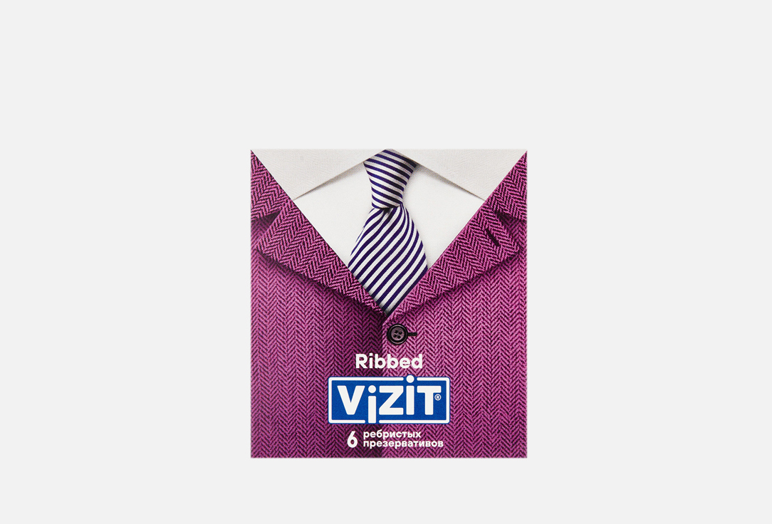 Изображение товара Презервативы VIZIT Ribbed