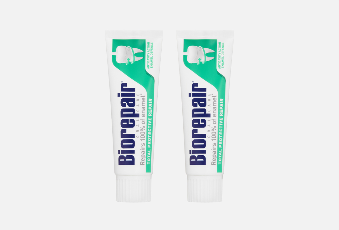 Зубная паста BIOREPAIR Total Protective Repair 2 шт