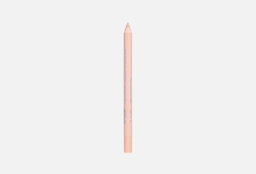 

Универсальный карандаш для макияжа глаз и губ OK BEAUTY, Розовый, COLOR SALUTE UNIVERSAL 1.2 г