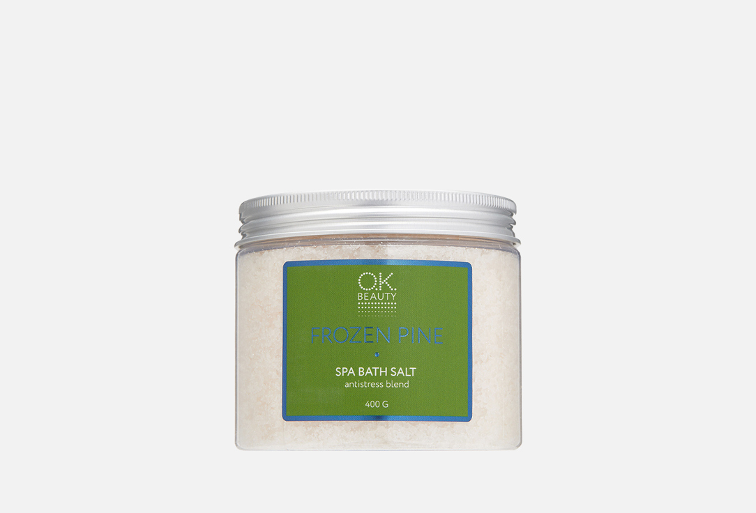 

Соль для ванн OK BEAUTY, FROZEN PINE SPA BATH SALT 400 г